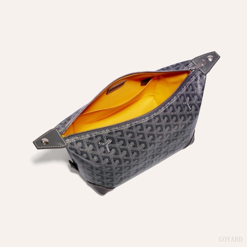 Acessorios Goyard Bowling 25 Toiletry Bag Cinzentas | GY-EHJ6078