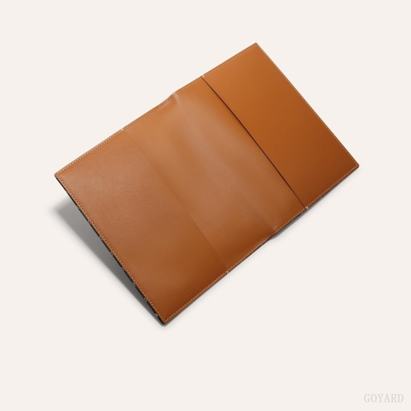 Acessorios Goyard CASTIGLIONE DOCUMENT COVER Pretas Marrom | GY-WFV1867