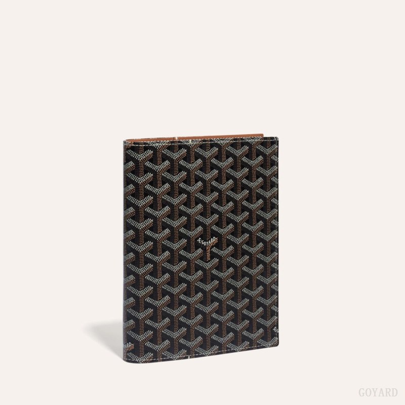 Acessorios Goyard CASTIGLIONE DOCUMENT COVER Pretas Marrom | GY-WFV1867