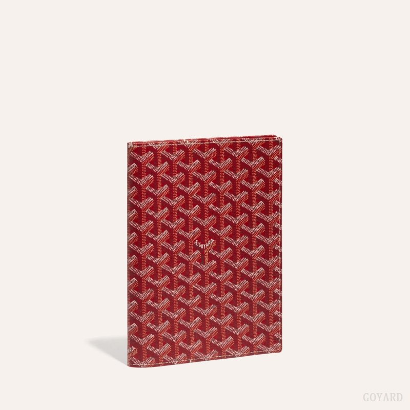 Acessorios Goyard CASTIGLIONE DOCUMENT COVER Vermelhas | GY-SLQ4888