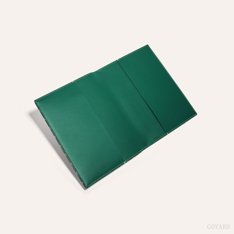 Acessorios Goyard CASTIGLIONE DOCUMENT COVER Verdes | GY-KLO2746
