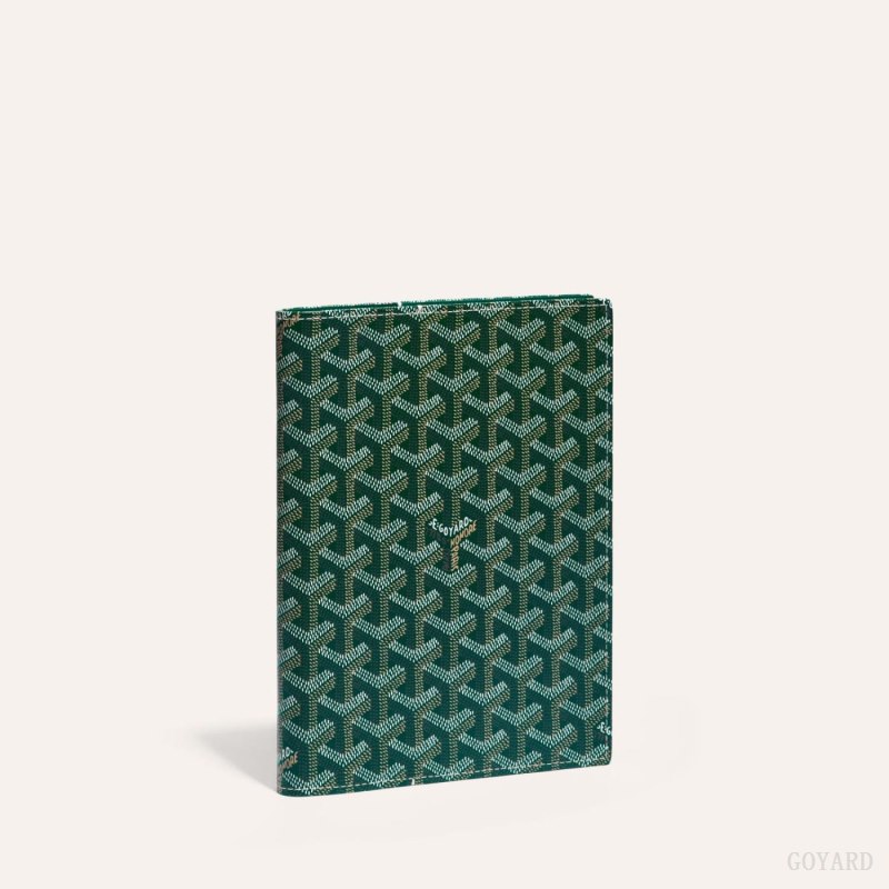 Acessorios Goyard CASTIGLIONE DOCUMENT COVER Verdes | GY-KLO2746