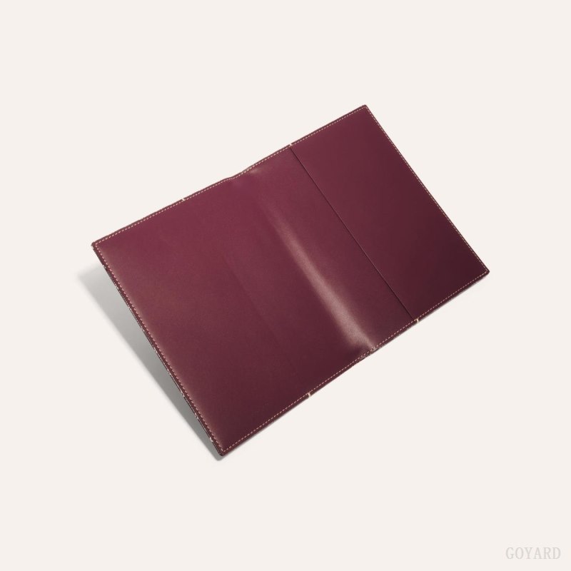 Acessorios Goyard CASTIGLIONE DOCUMENT COVER Bordeaux | GY-YOK9672