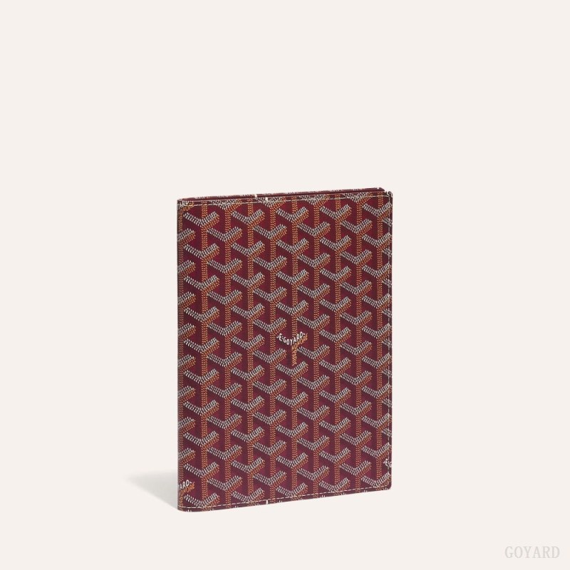 Acessorios Goyard CASTIGLIONE DOCUMENT COVER Bordeaux | GY-YOK9672