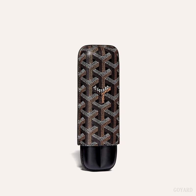 Acessorios Goyard CHURCHILL 2 CIGAR CASE Pretas | GY-HDQ1157