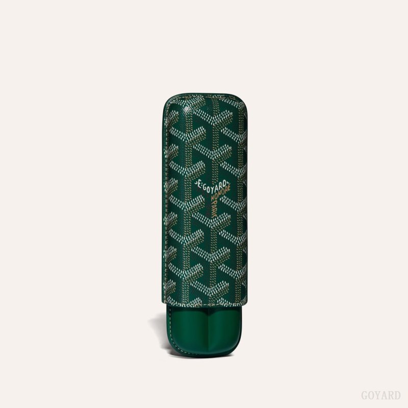 Acessorios Goyard CHURCHILL 2 CIGAR CASE Verdes | GY-GRK9916