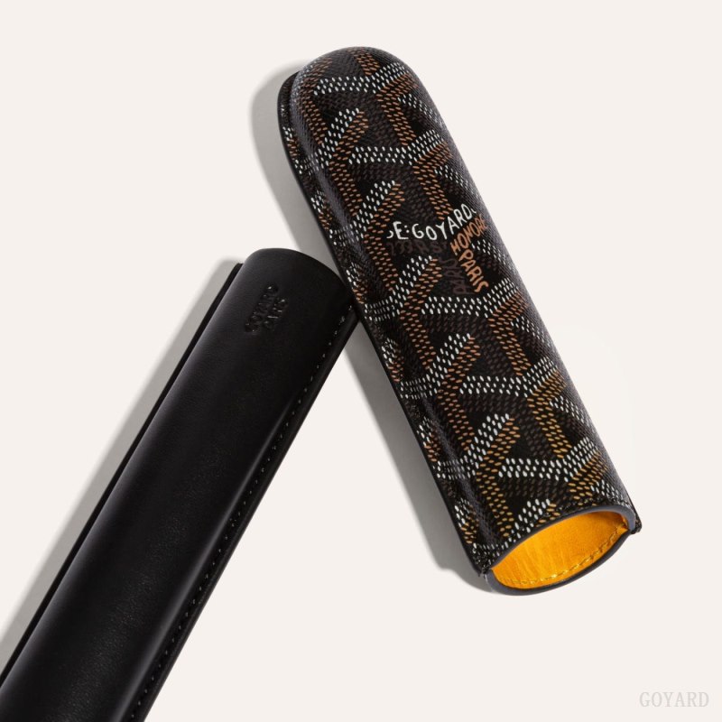 Acessorios Goyard CHURCHILL SINGLE CIGAR CASE Pretas | GY-JZE1421