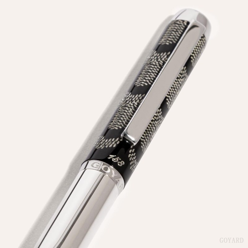 Acessorios Goyard Clamecy Fountain Pen Pretas | GY-XUL3788