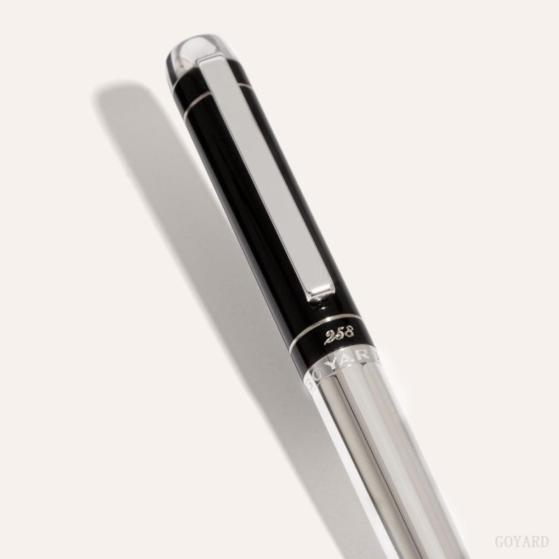 Acessorios Goyard Clamecy Rollerball Pen Pretas | GY-DXY3876