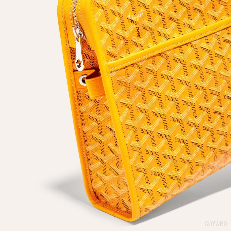 Acessorios Goyard JOUVENCE GM TOILET BAG Amarelas | GY-KQJ9895