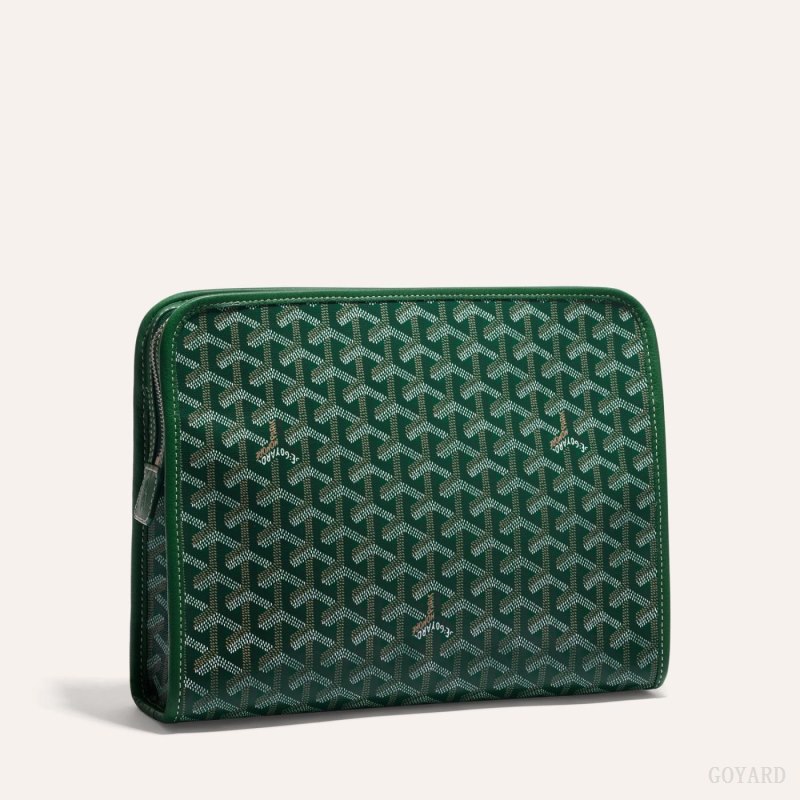 Acessorios Goyard JOUVENCE GM TOILET BAG Verdes | GY-RCR3411