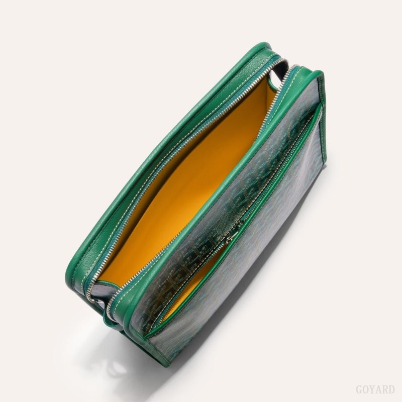Acessorios Goyard JOUVENCE GM TOILET BAG Verdes | GY-RCR3411
