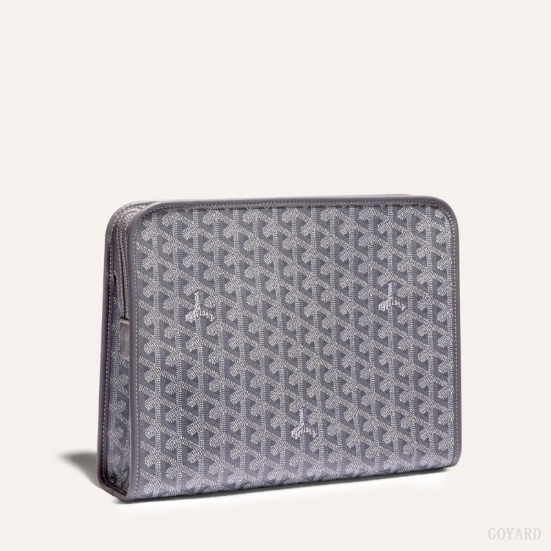 Acessorios Goyard JOUVENCE GM TOILET BAG Cinzentas | GY-BRA9048