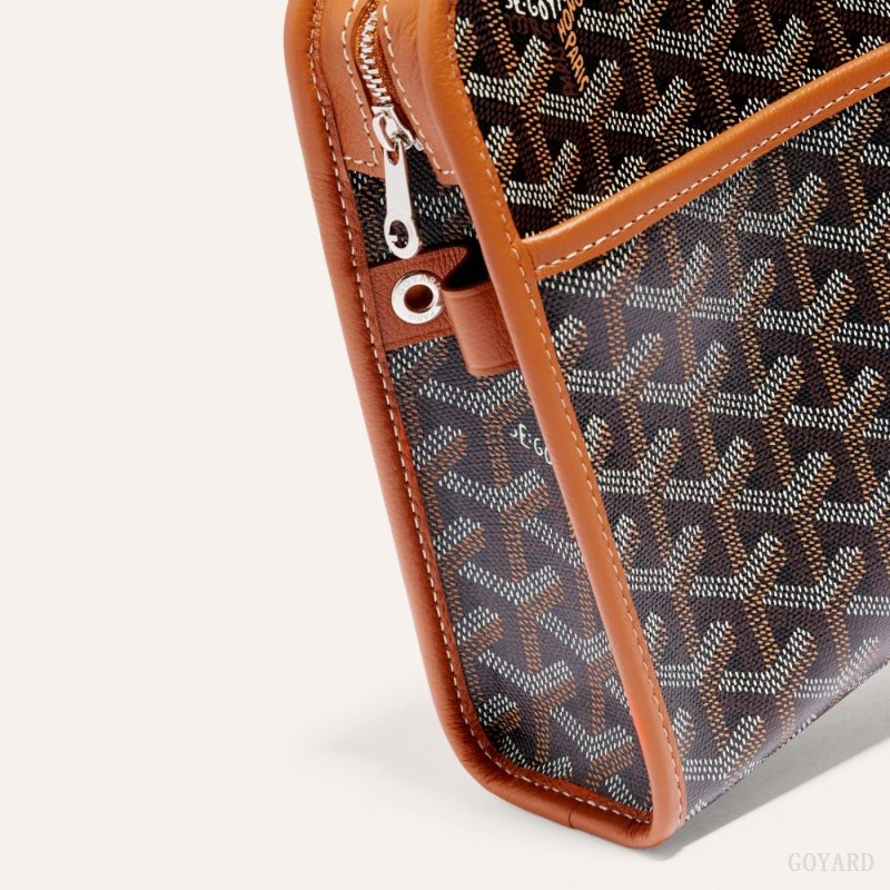 Acessorios Goyard JOUVENCE MM TOILET BAG Pretas Marrom | GY-QKF8951