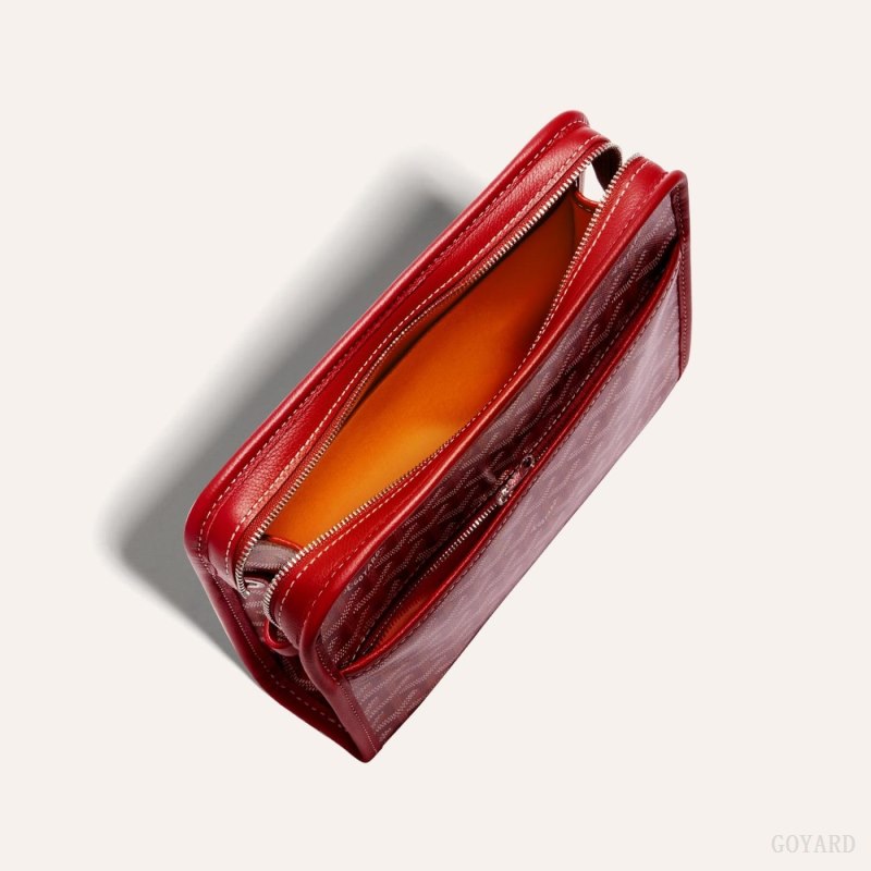 Acessorios Goyard JOUVENCE MM TOILET BAG Vermelhas | GY-YWA5202