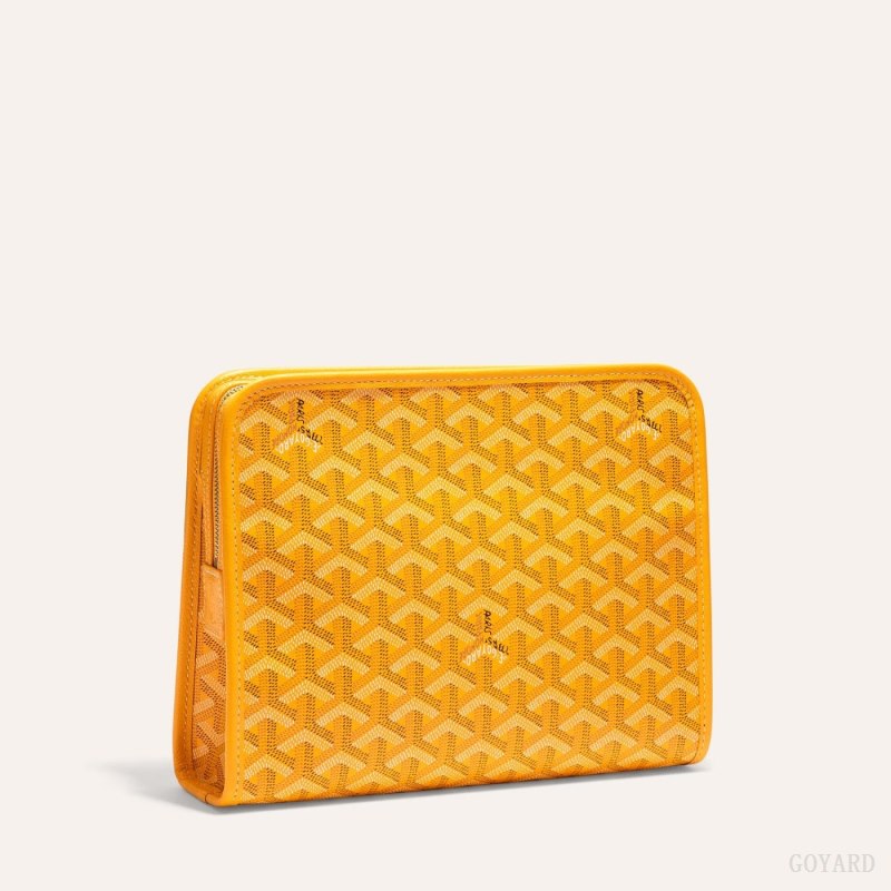 Acessorios Goyard JOUVENCE MM TOILET BAG Amarelas | GY-BLR9234
