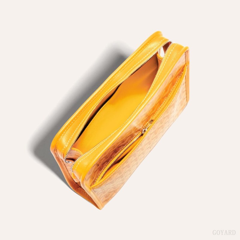 Acessorios Goyard JOUVENCE MM TOILET BAG Amarelas | GY-BLR9234