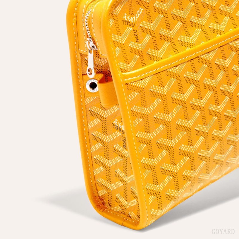 Acessorios Goyard JOUVENCE MM TOILET BAG Amarelas | GY-BLR9234