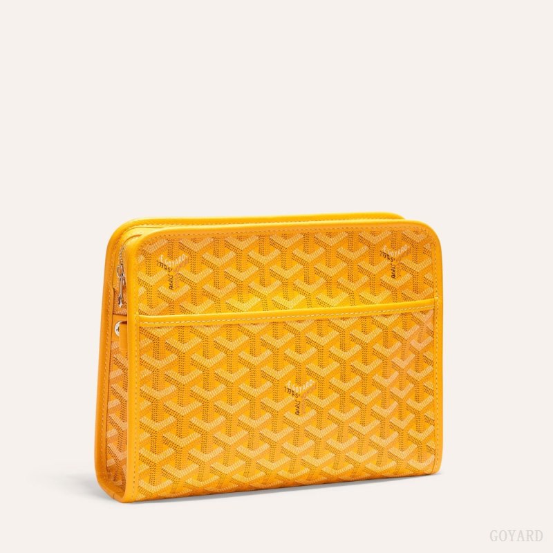 Acessorios Goyard JOUVENCE MM TOILET BAG Amarelas | GY-BLR9234