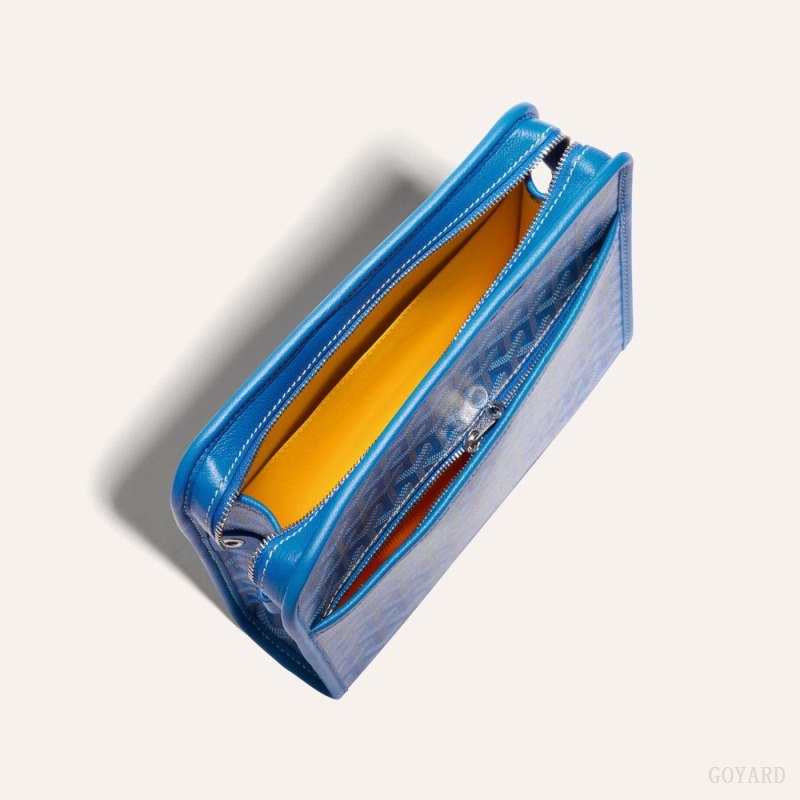 Acessorios Goyard JOUVENCE MM TOILET BAG Azuis | GY-HEN3746