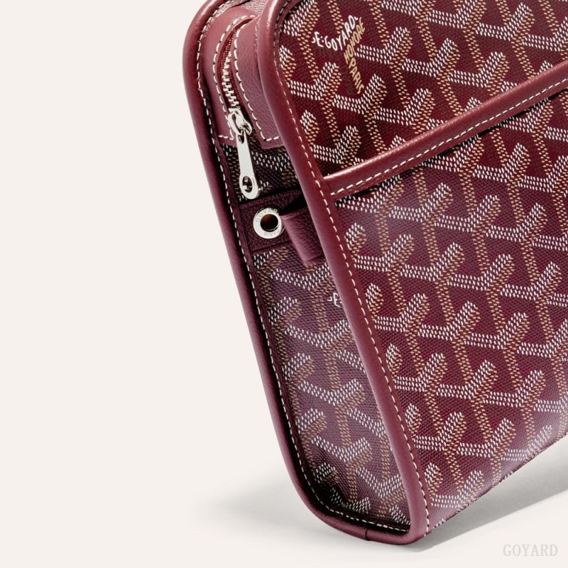 Acessorios Goyard JOUVENCE MM TOILET BAG Bordeaux | GY-LNL7908