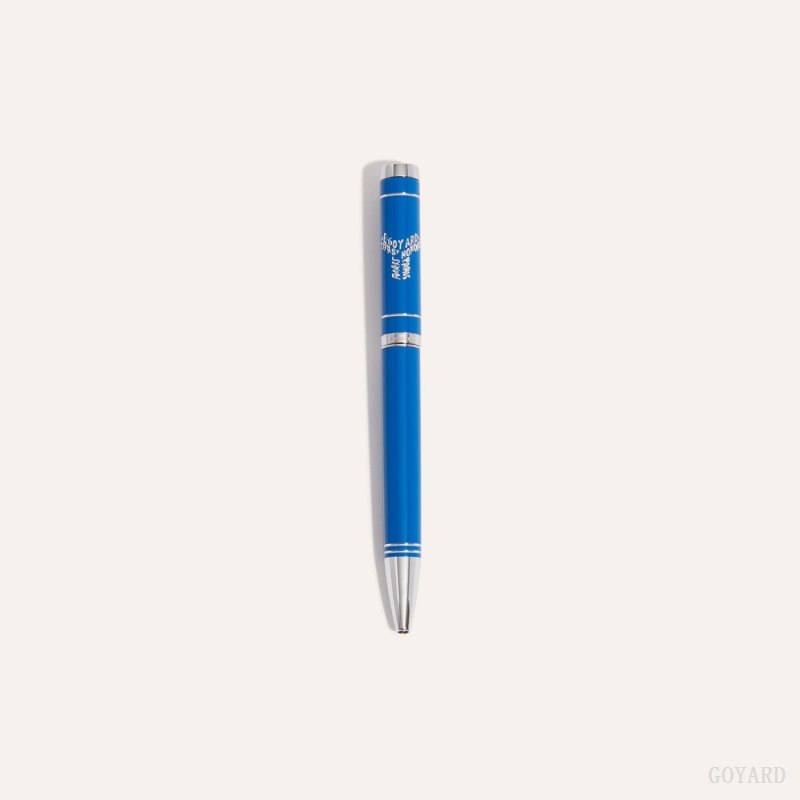 Acessorios Goyard Rollerball Travel Pen Azuis | GY-BGD3348