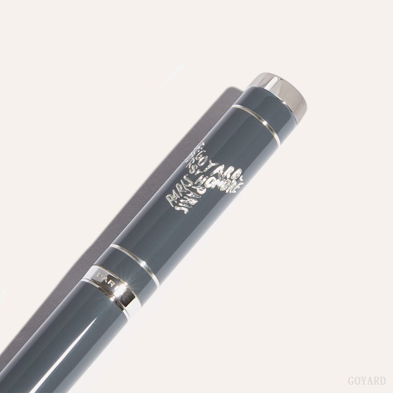 Acessorios Goyard Rollerball Travel Pen Cinzentas | GY-YUI4246