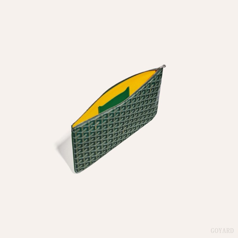 Acessorios Goyard SÉNAT MM POCKET Verdes | GY-NIV9922