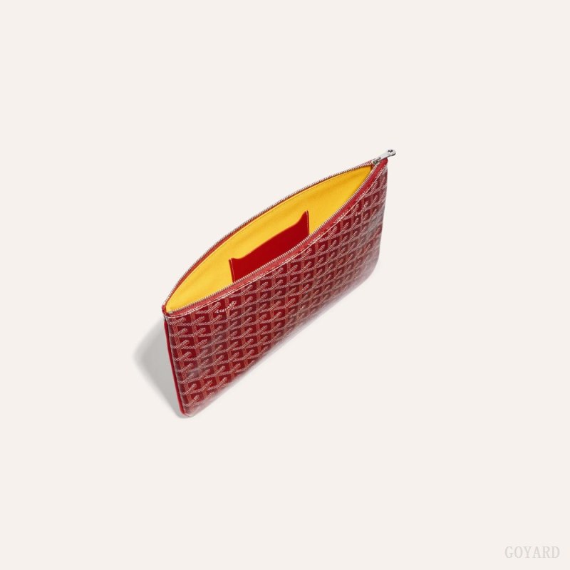 Acessorios Goyard SÉNAT MM POCKET Vermelhas | GY-IXR0248