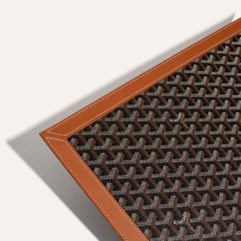 Acessorios Goyard SOUS-MAIN DESK PAD Pretas Marrom | GY-VQA5806