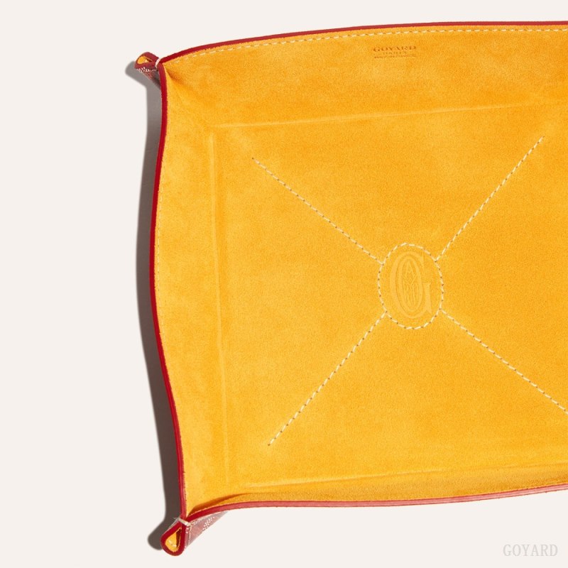 Acessorios Goyard Vide Poche Fourre-Tout Vermelhas | GY-PXR1541