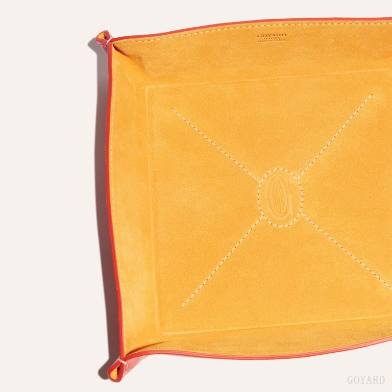Acessorios Goyard Vide Poche Fourre-Tout Laranja | GY-PEQ0320