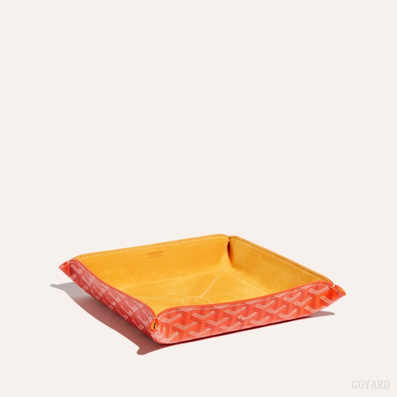 Acessorios Goyard Vide Poche Fourre-Tout Laranja | GY-PEQ0320