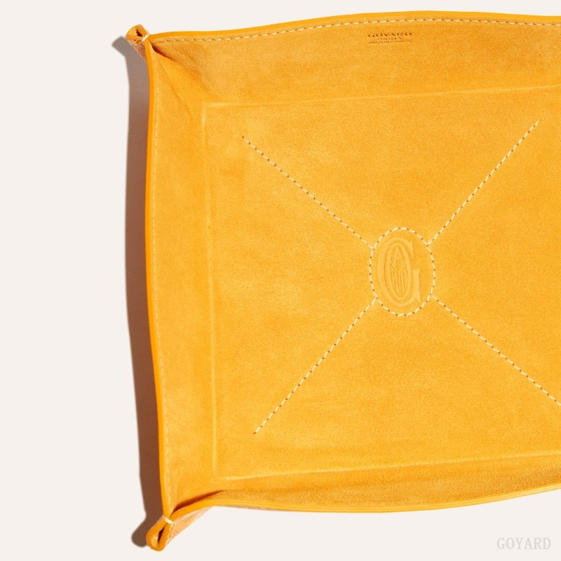 Acessorios Goyard Vide Poche Fourre-Tout Amarelas | GY-EZN5853