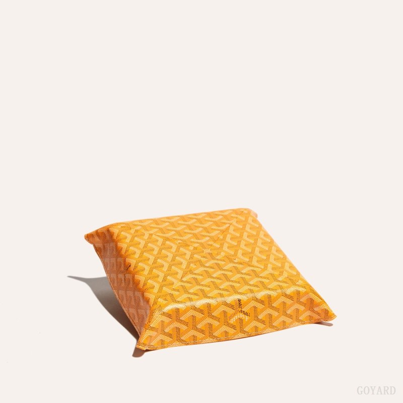 Acessorios Goyard Vide Poche Fourre-Tout Amarelas | GY-EZN5853