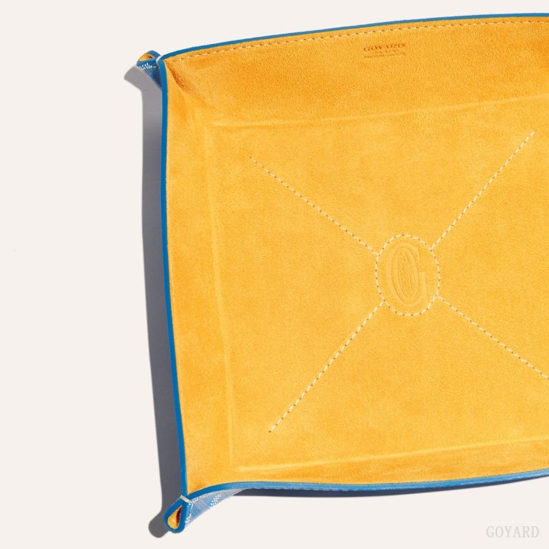 Acessorios Goyard Vide Poche Fourre-Tout Azuis | GY-LMO1140