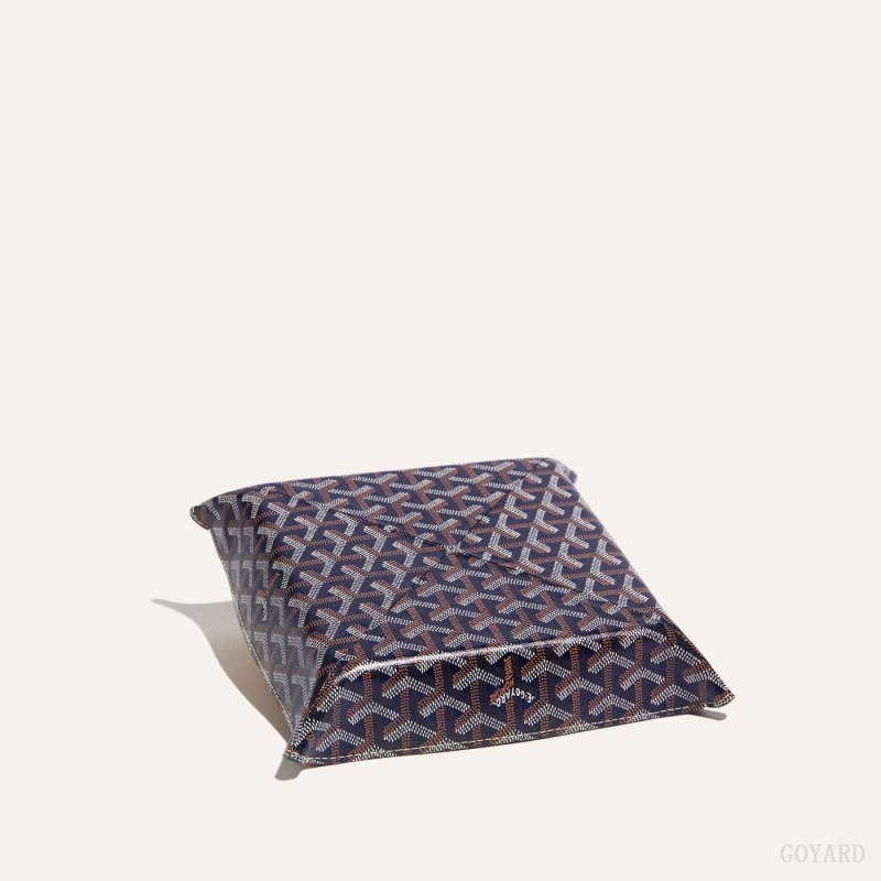 Acessorios Goyard Vide Poche Fourre-Tout Azul Marinho Azuis | GY-AQZ6226