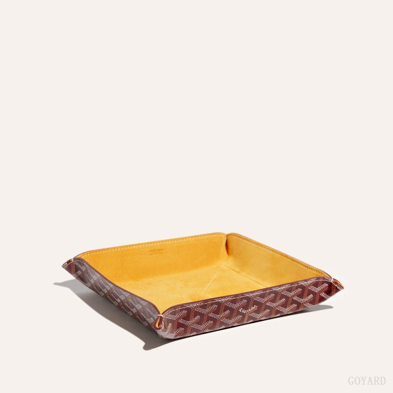 Acessorios Goyard Vide Poche Fourre-Tout Bordeaux | GY-VLZ3683