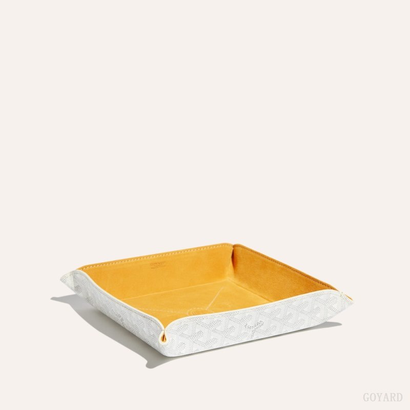 Acessorios Goyard Vide Poche Fourre-Tout Branco | GY-DQU7081