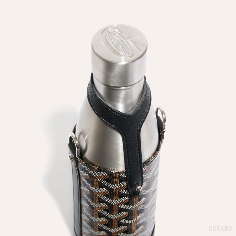 Acessorios Goyard Yonne MM Case & Flask Pretas | GY-UPQ5865