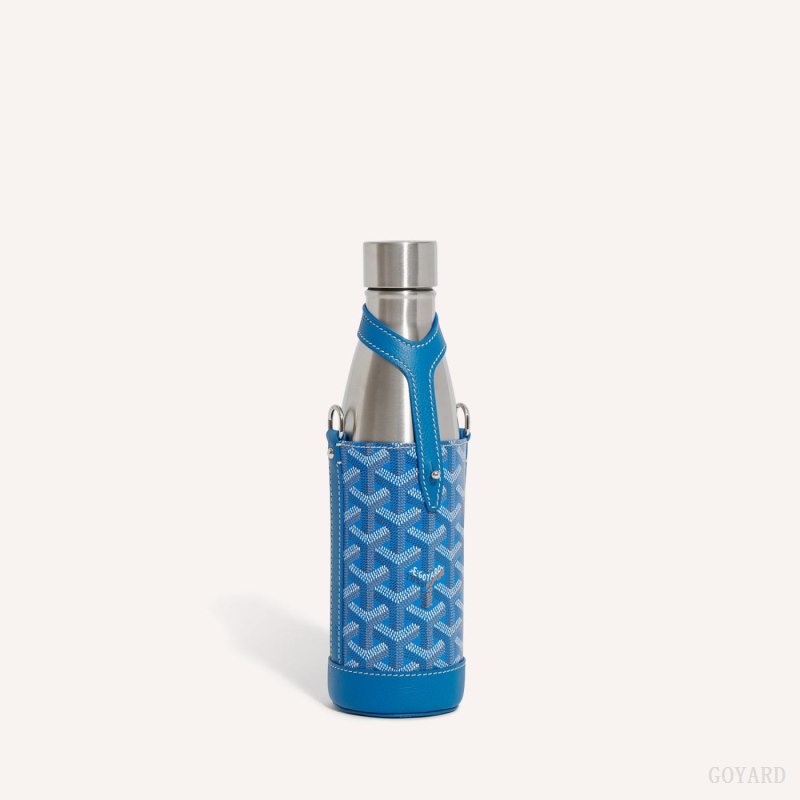 Acessorios Goyard Yonne MM Case & Flask Azuis | GY-BWV5535