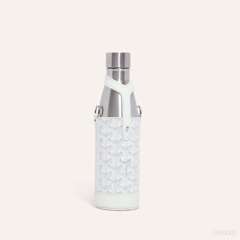 Acessorios Goyard Yonne MM Case & Flask Branco | GY-RBQ4255