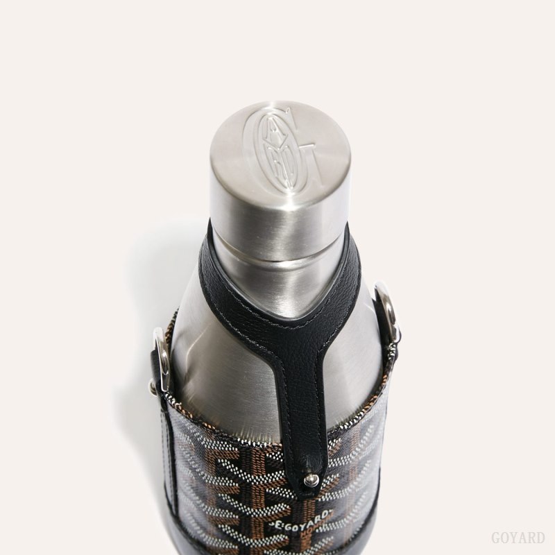 Acessorios Goyard Yonne PM Case & Flask Pretas | GY-BIJ0686