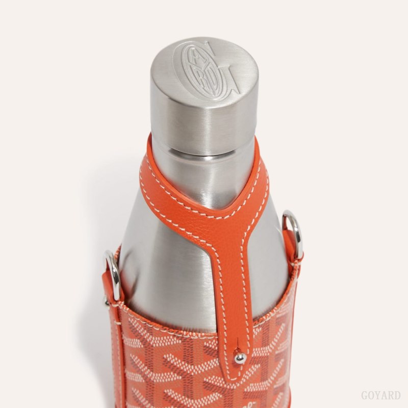 Acessorios Goyard Yonne PM Case & Flask Laranja | GY-CTV6905