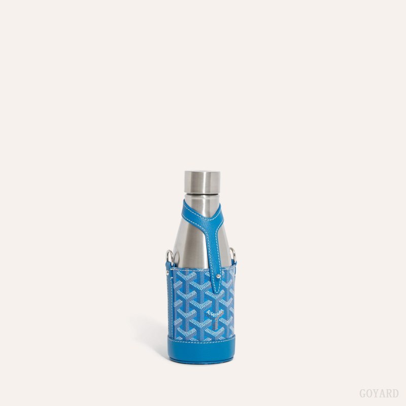 Acessorios Goyard Yonne PM Case & Flask Azuis | GY-EVW9386
