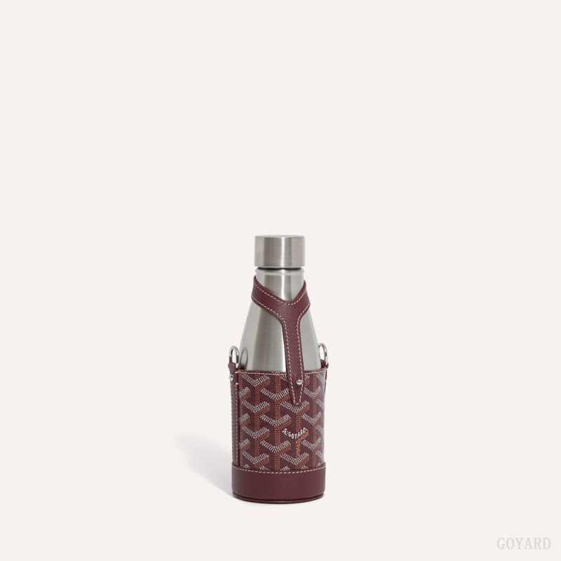 Acessorios Goyard Yonne PM Case & Flask Bordeaux | GY-ATJ5163
