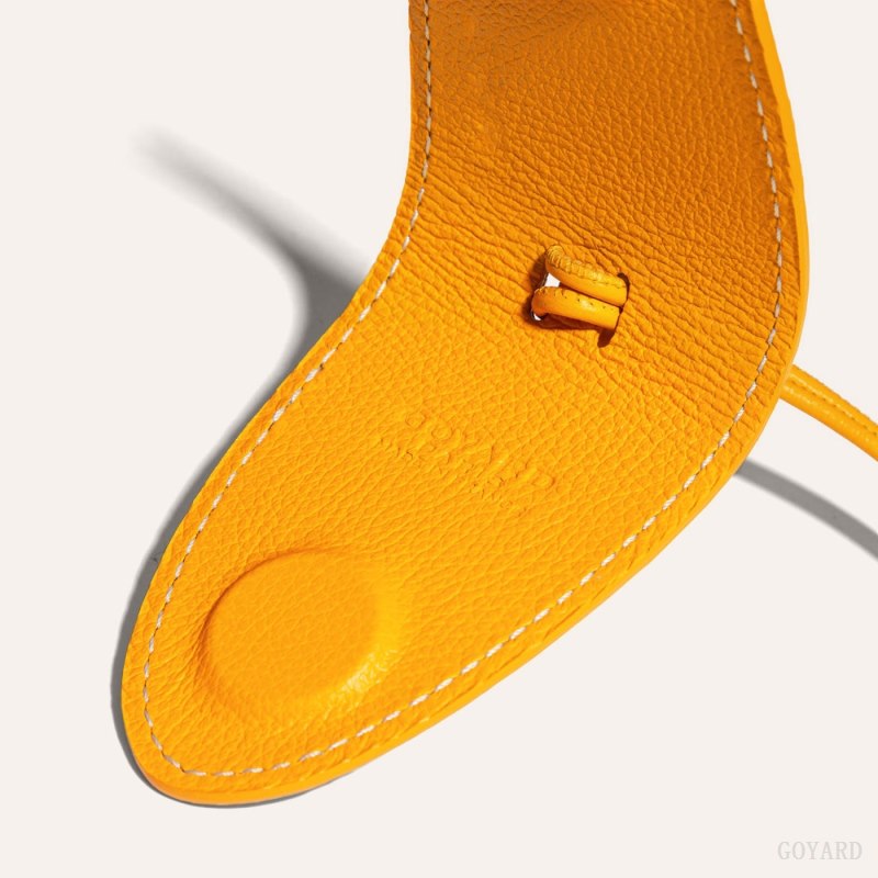 Acessórios De Bolsa Goyard CROC UNIVERSEL Amarelas | GY-IOE8622