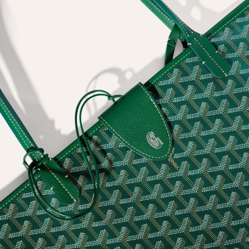 Acessórios De Bolsa Goyard CROC UNIVERSEL Verdes | GY-HVU8731