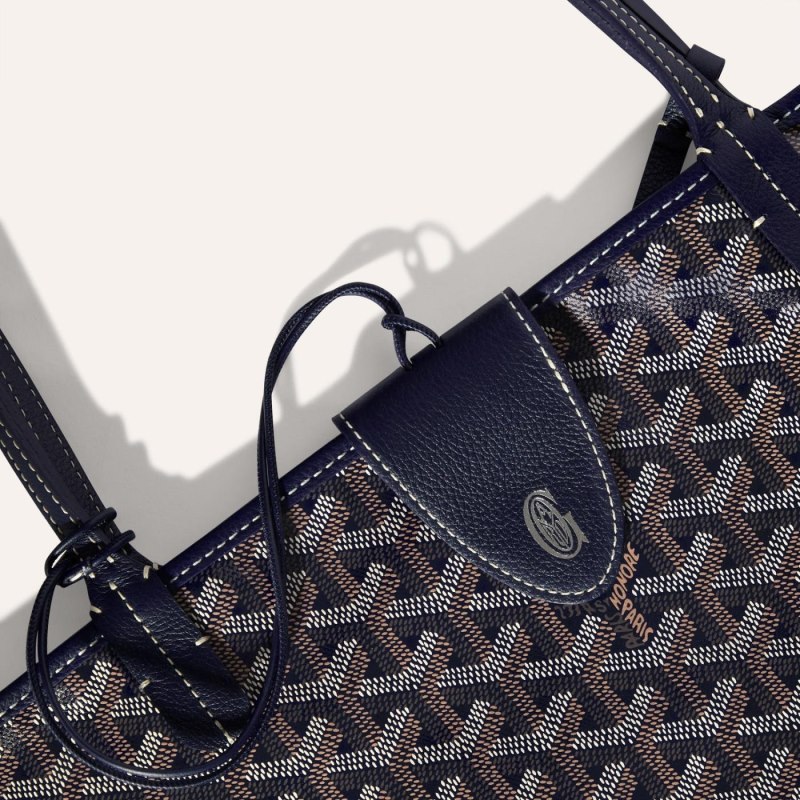Acessórios De Bolsa Goyard CROC UNIVERSEL Azul Marinho Azuis | GY-DEH1073
