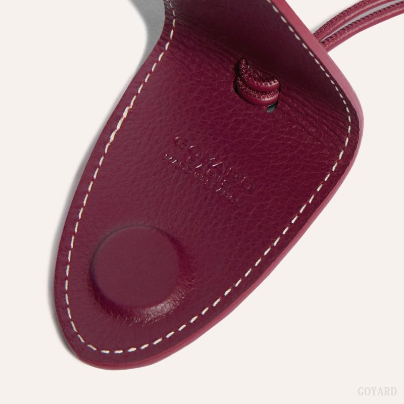 Acessórios De Bolsa Goyard CROC UNIVERSEL Bordeaux | GY-OWR6914